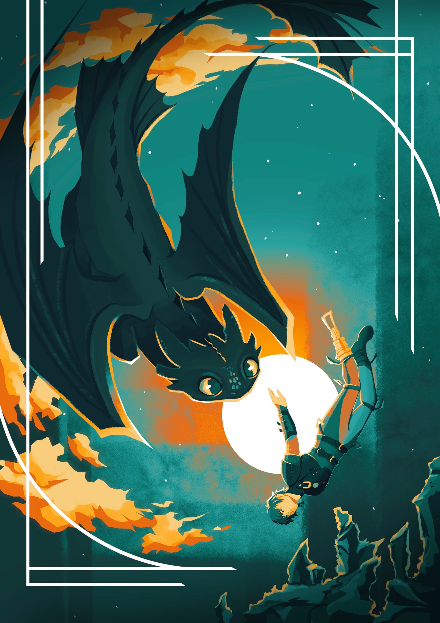 How to Train Your Dragon Print