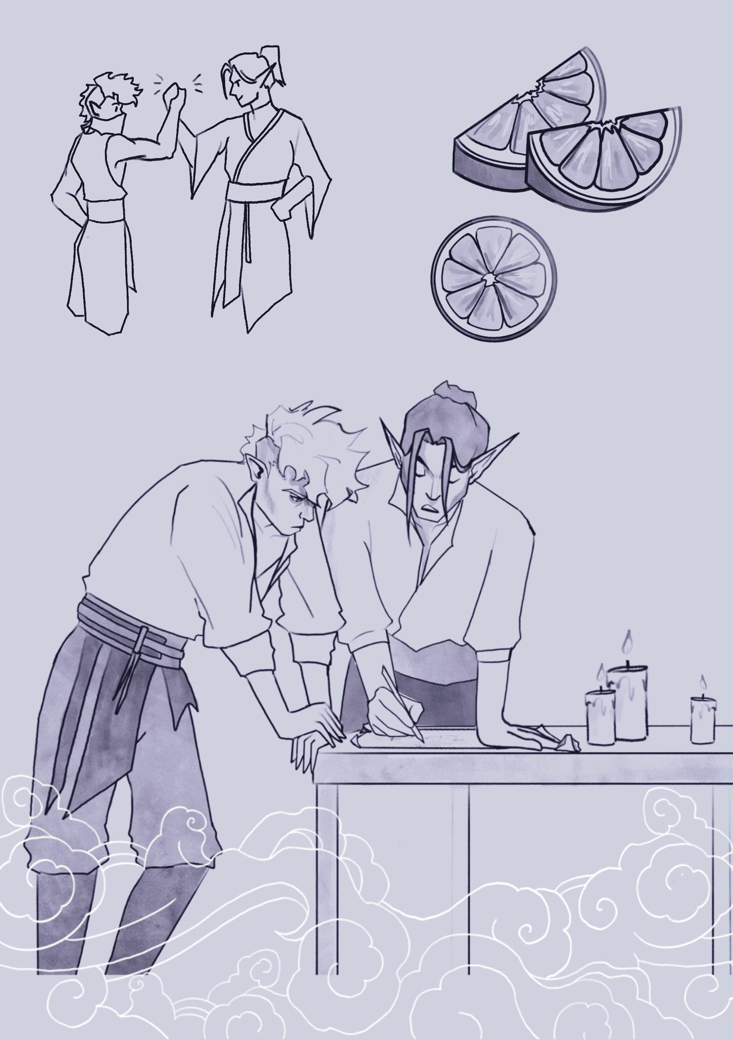 Hemlock Concept Art Zine