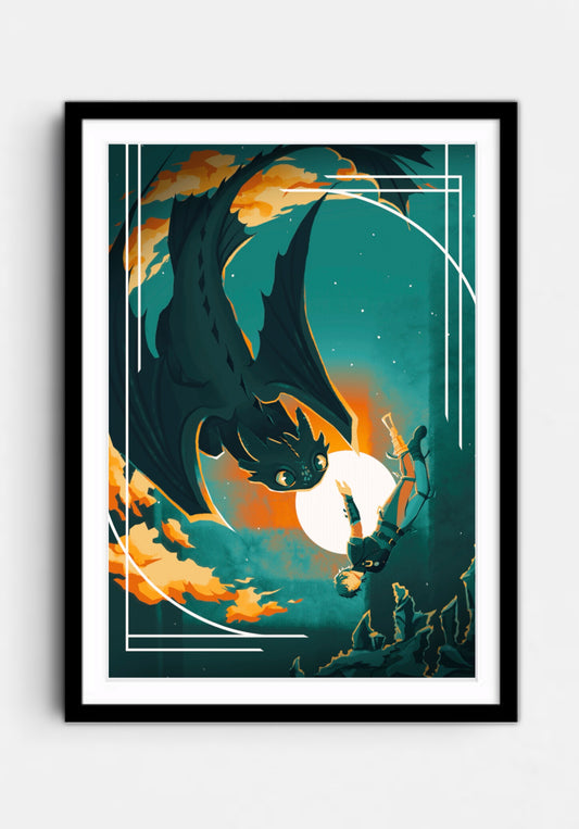 How to Train Your Dragon Print