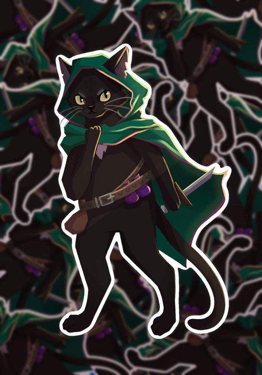 Rogue Cat Sticker