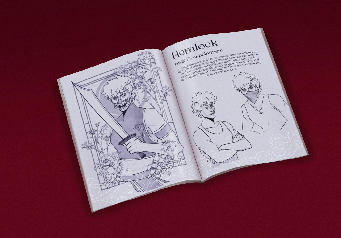 Hemlock Concept Art Zine